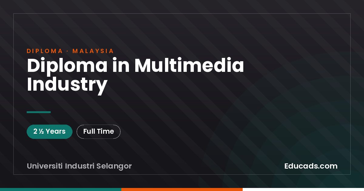 Diploma in Multimedia Industry