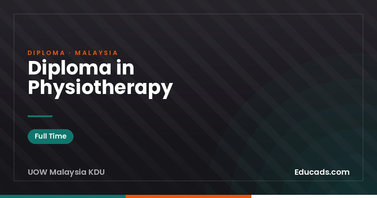 Diploma in Physiotherapy