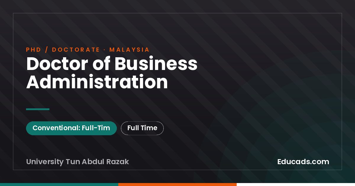 Doctor of Business Administration