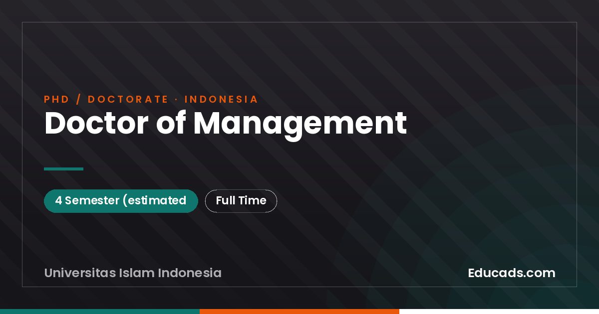 Doctor of Management