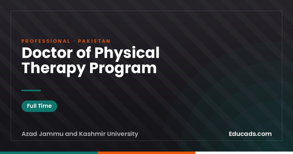Doctor of Physical Therapy Program
