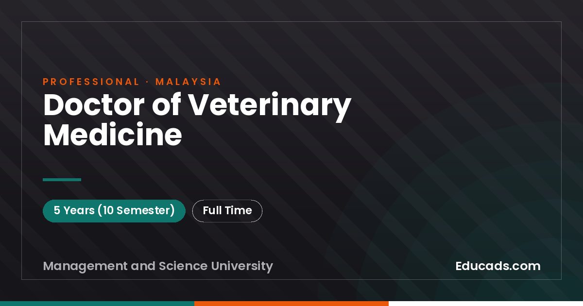 Doctor of Veterinary Medicine