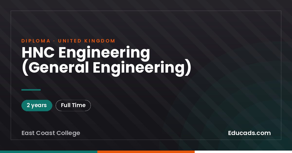 HNC Engineering (General Engineering)