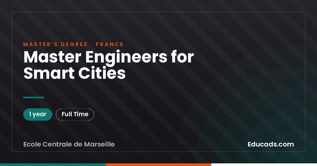 Master Engineers for Smart Cities