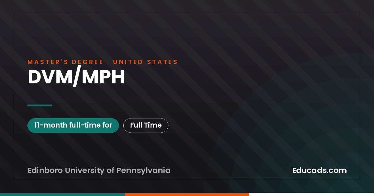 DVM/MPH