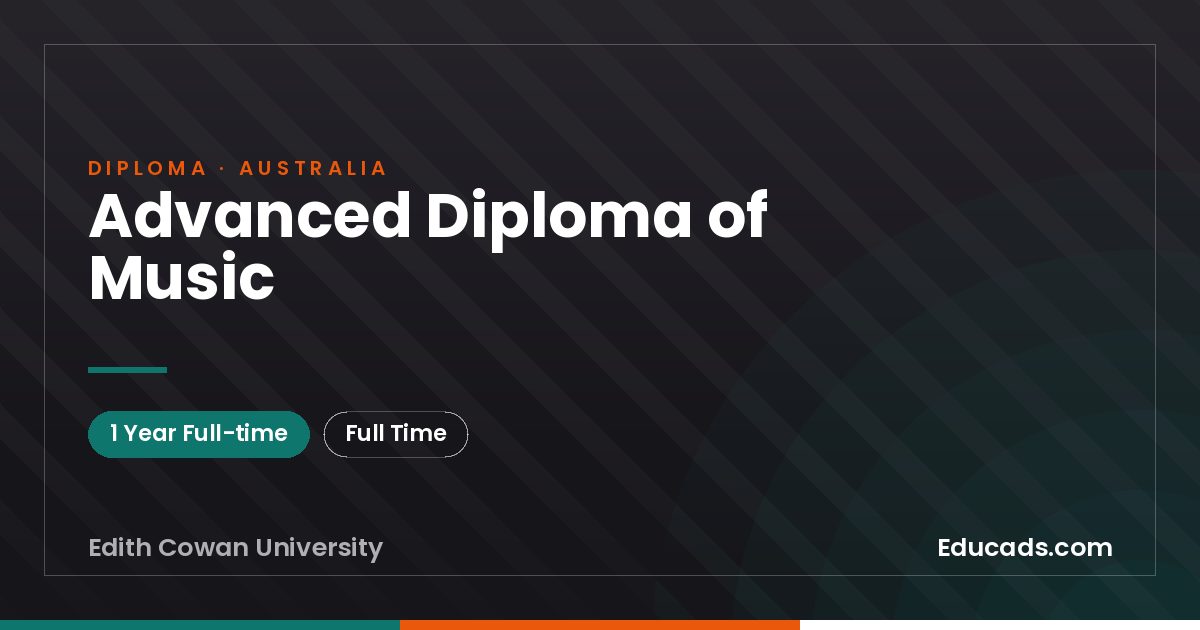 Advanced Diploma of Music