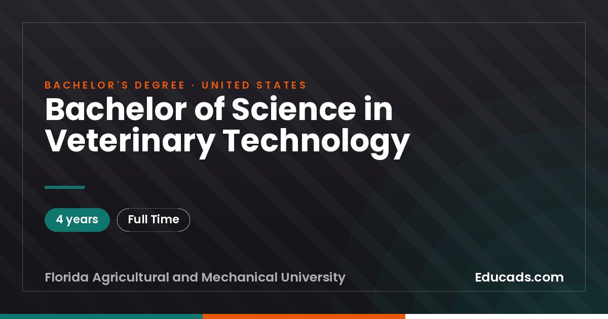 Bachelor of Science in Veterinary Technology