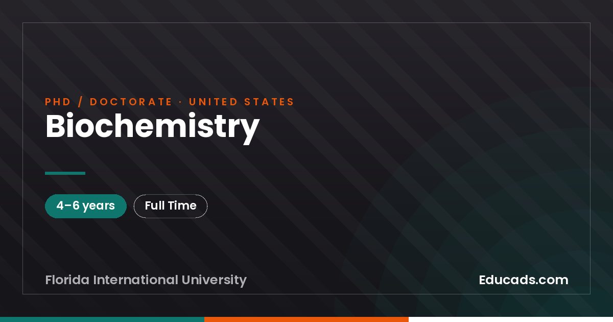 Biochemistry