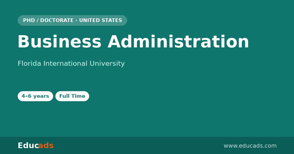 Business Administration