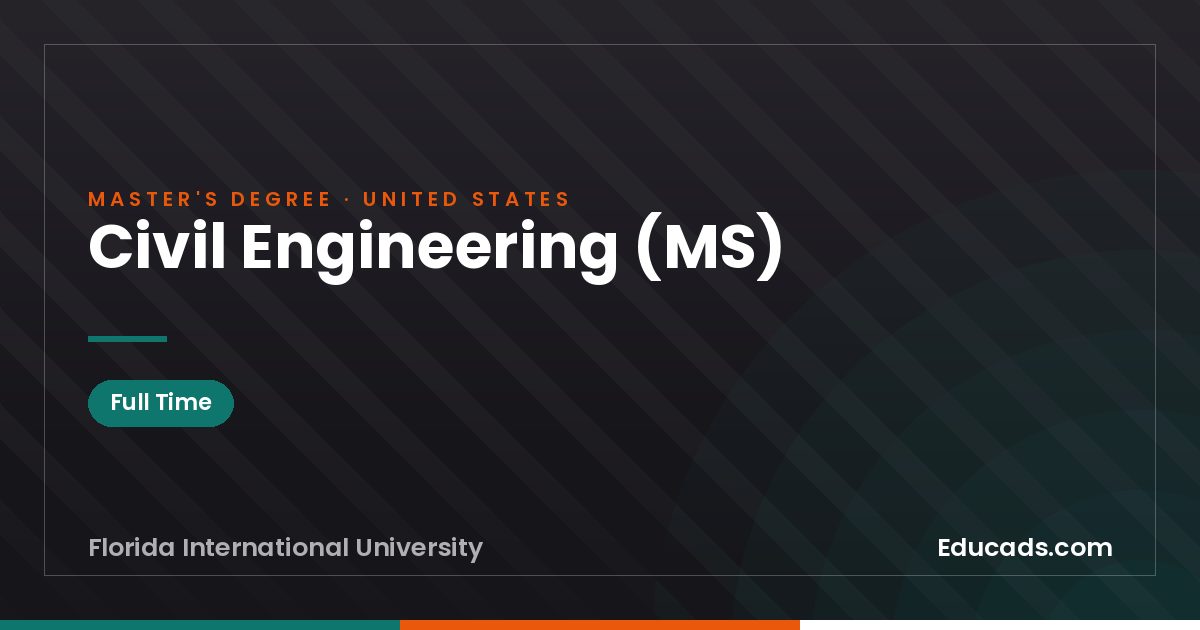 Civil Engineering (MS)