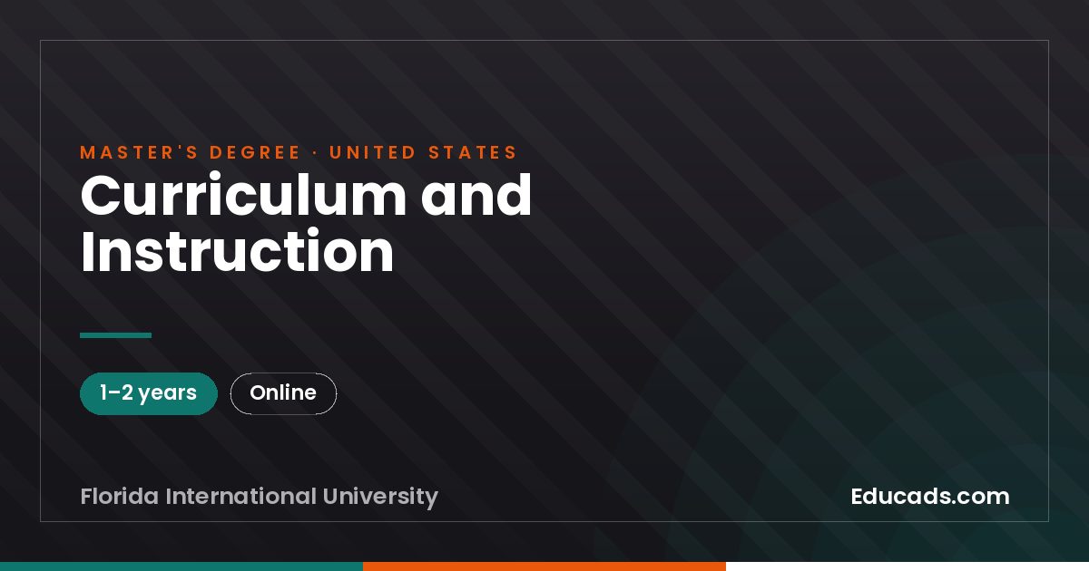 Curriculum and Instruction