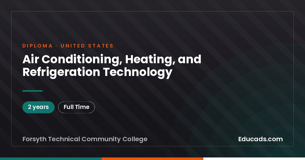 Air Conditioning, Heating, and Refrigeration Technology