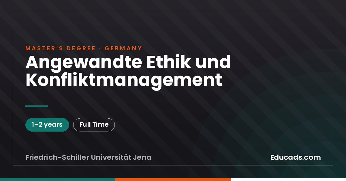Angewandte Ethik und Konfliktmanagement