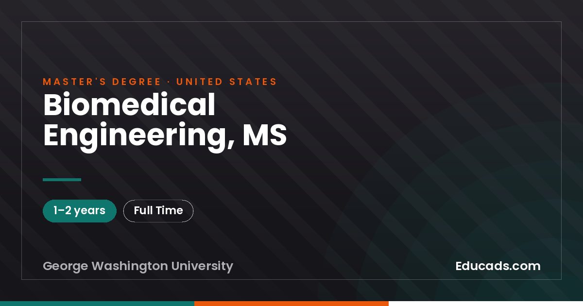 Biomedical Engineering, MS