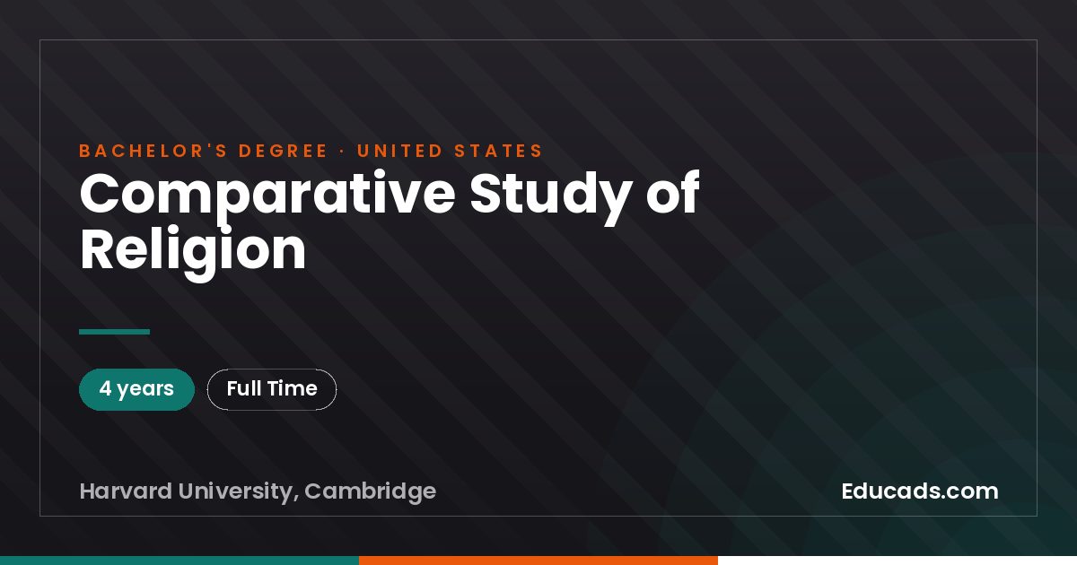 Comparative Study of Religion