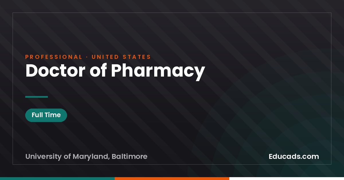 Doctor of Pharmacy