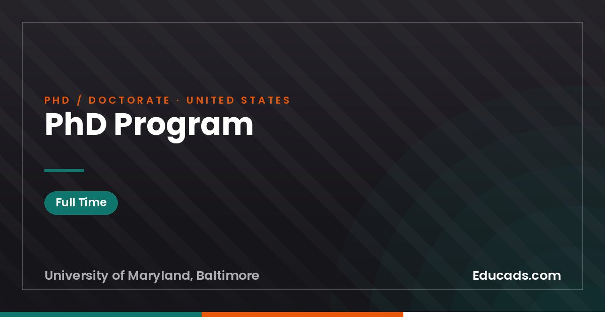 PhD Program