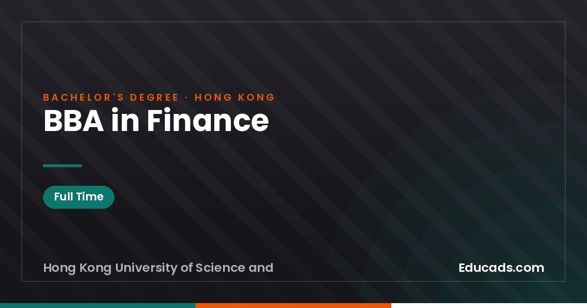 BBA in Finance