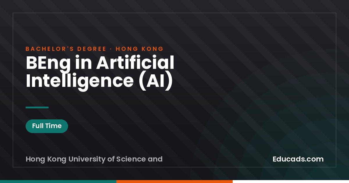 BEng in Artificial Intelligence (AI)