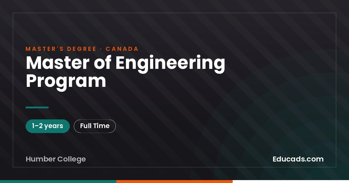 Master of Engineering Program