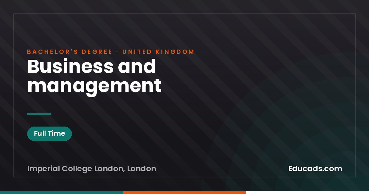 Business and management