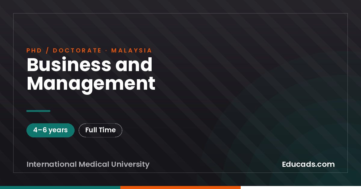Business and Management