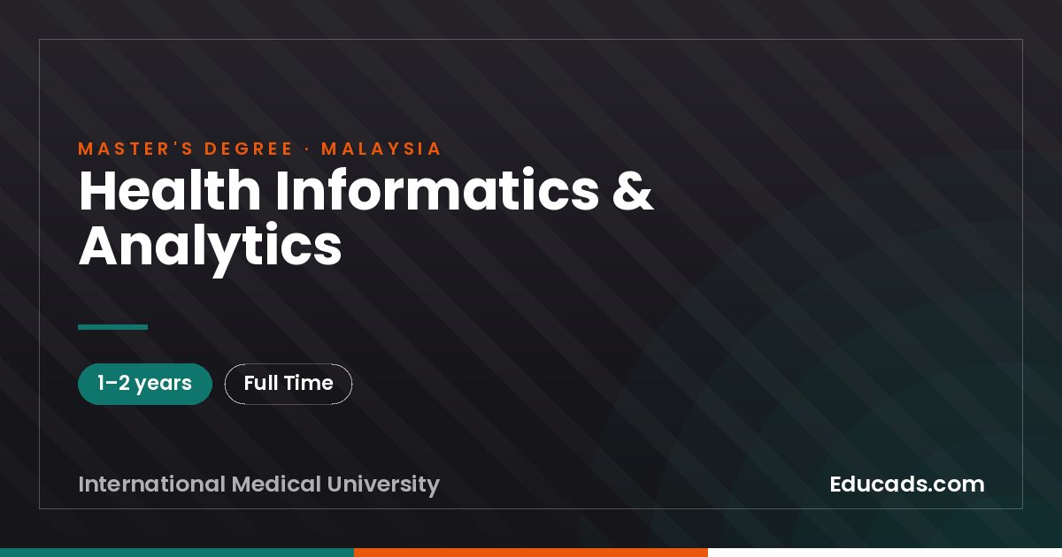Health Informatics & Analytics