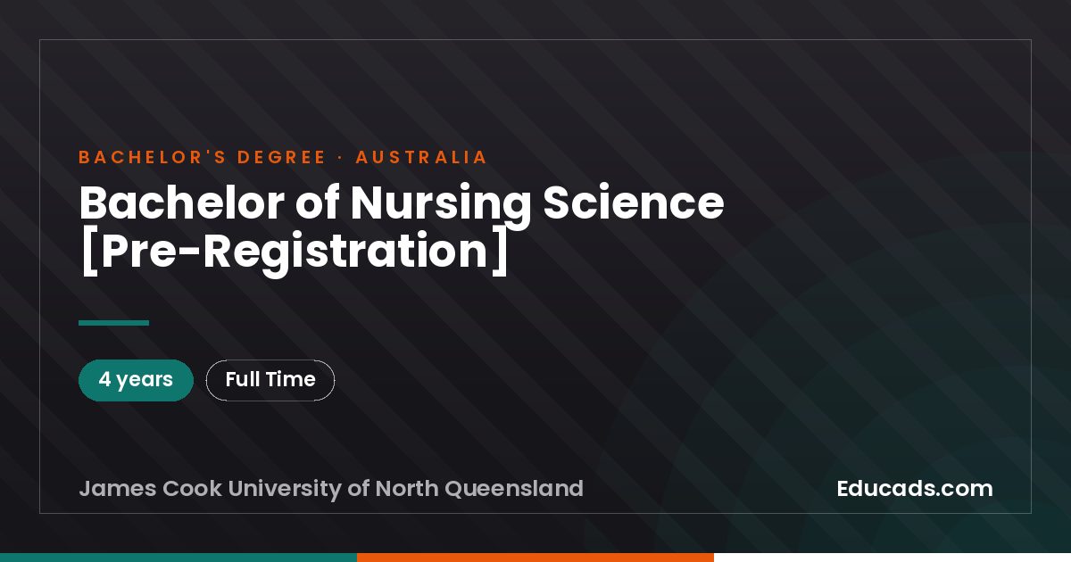 Bachelor of Nursing Science [Pre-Registration]