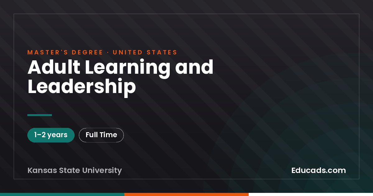 Adult Learning and Leadership