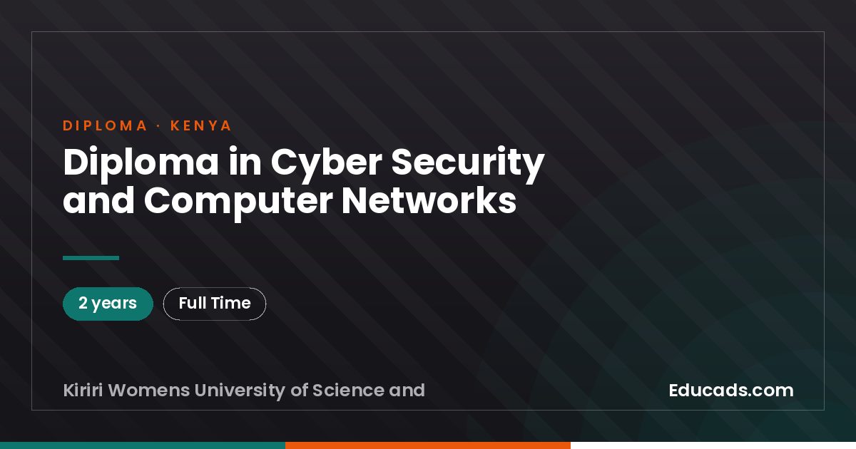 Diploma in Cyber Security and Computer Networks