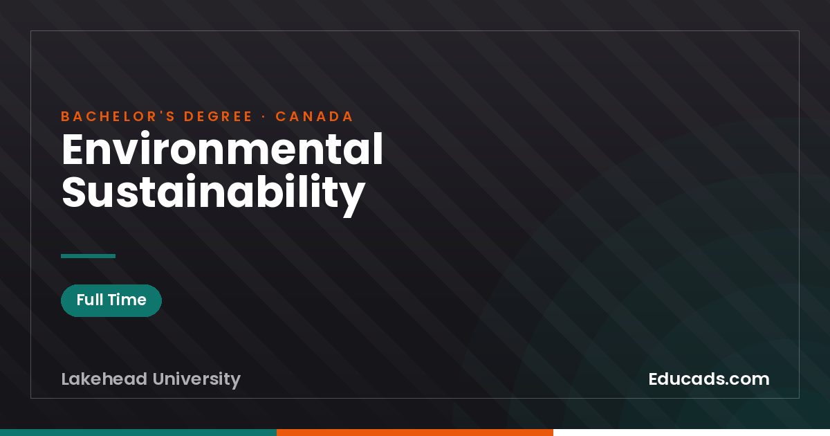 Environmental Sustainability