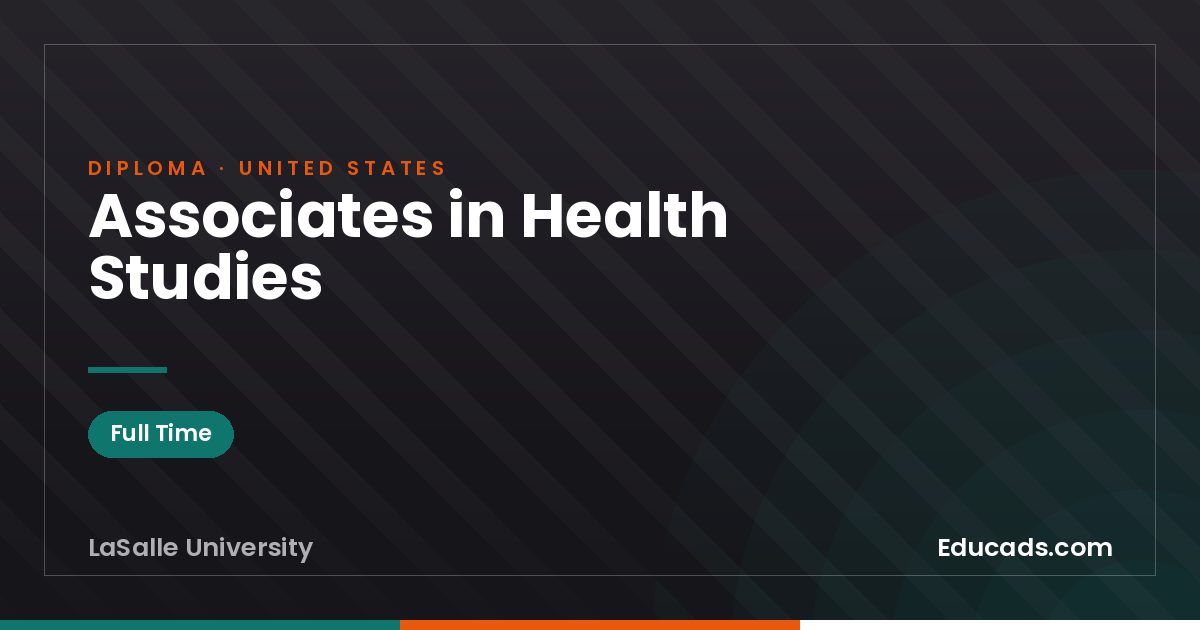 Associates in Health Studies