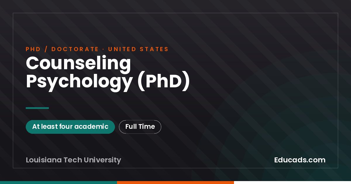 Counseling Psychology (PhD)