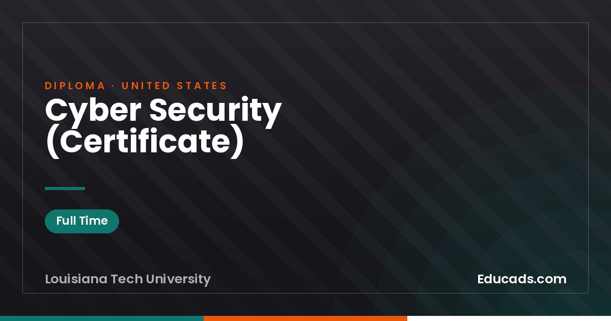 Cyber Security (Certificate)
