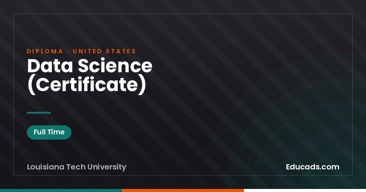 Data Science (Certificate)