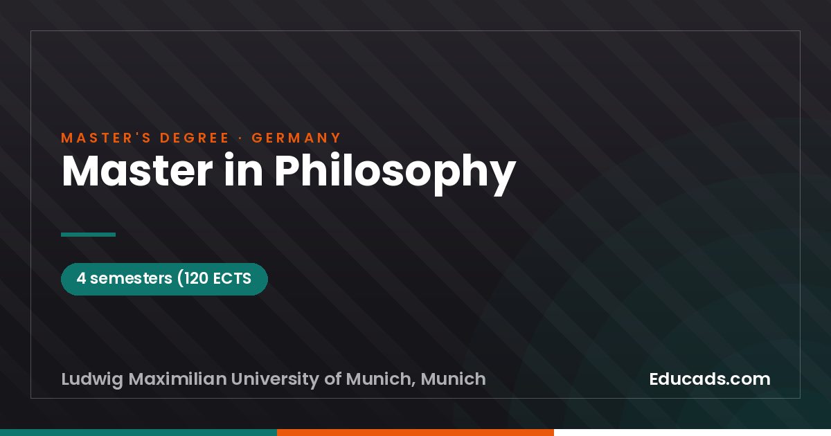 Master in Philosophy