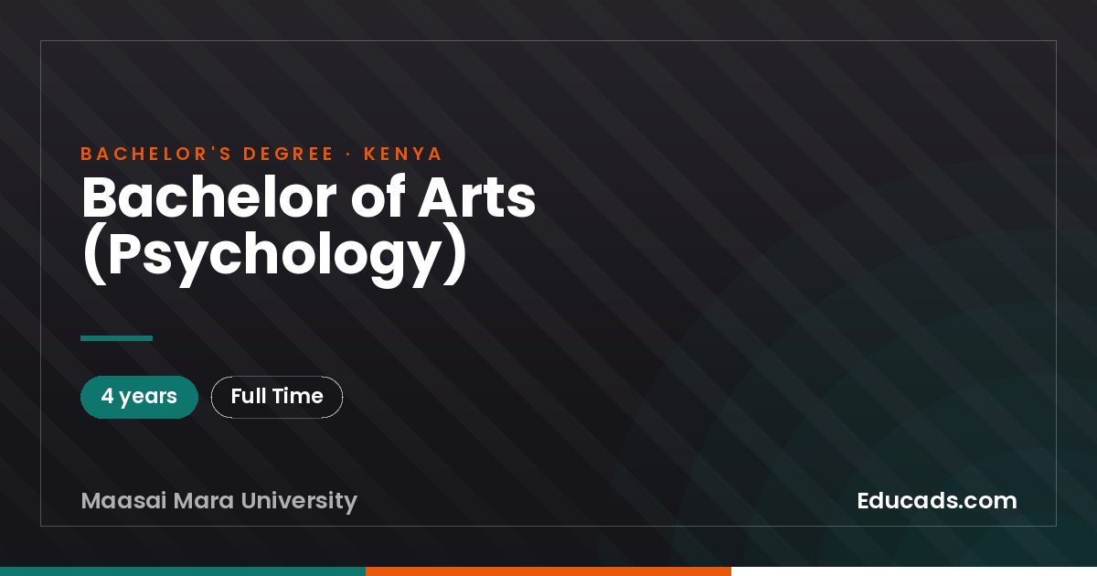 Bachelor of Arts (Psychology)