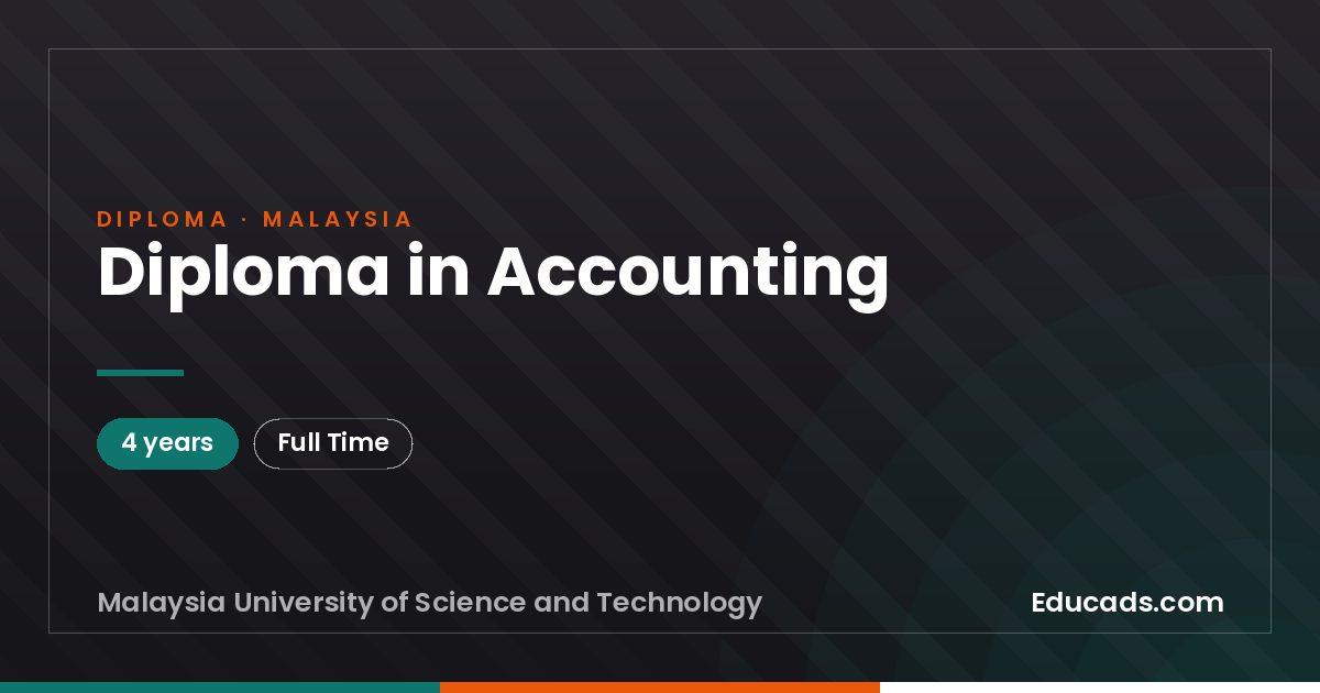 Diploma in Accounting