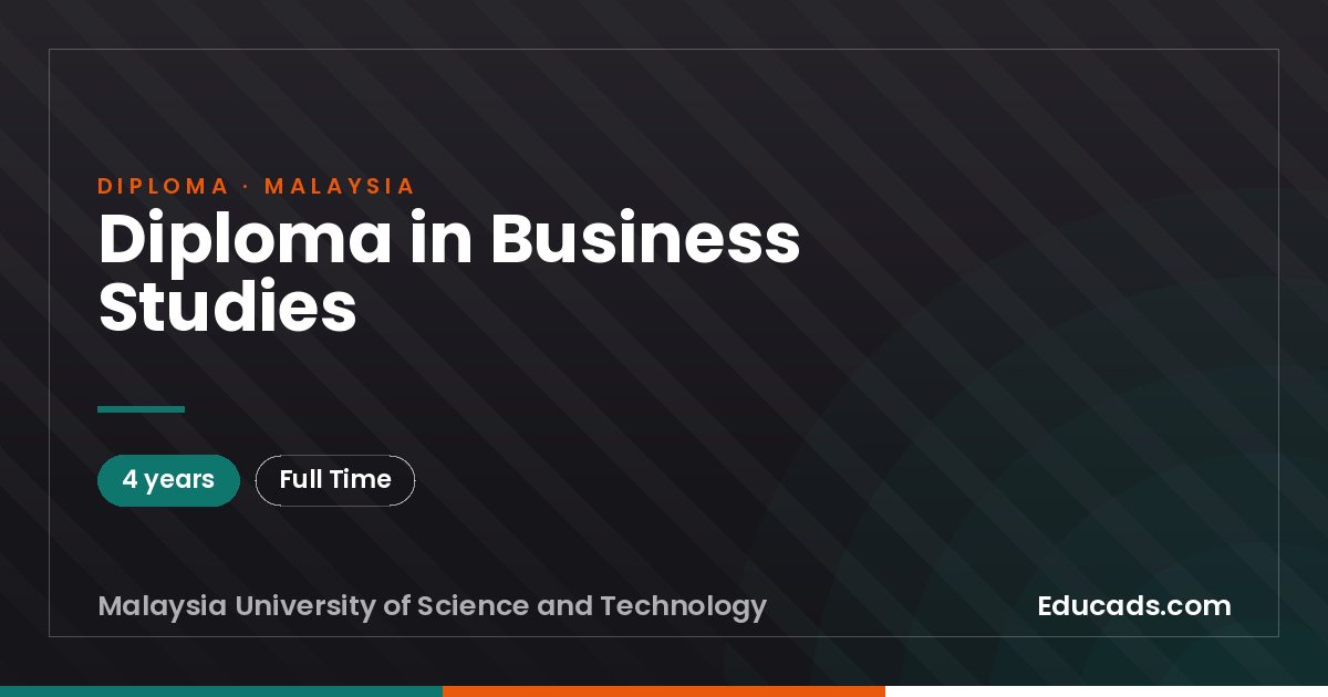 Diploma in Business Studies