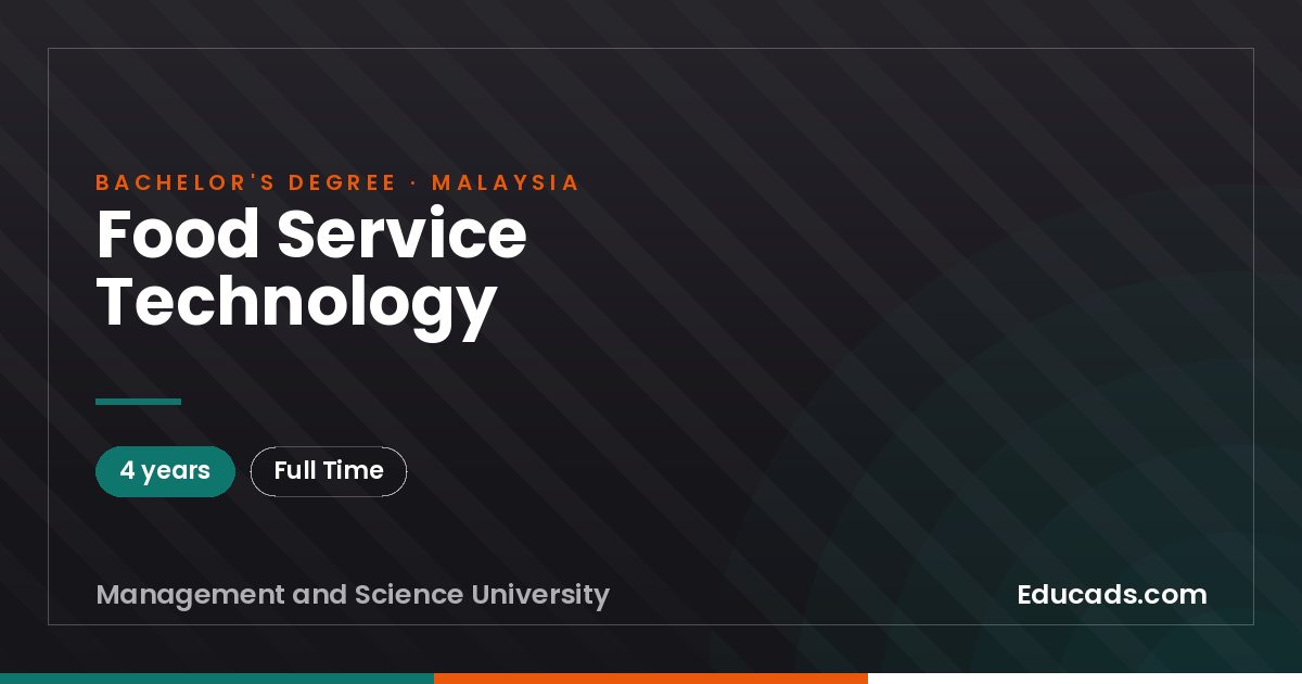 Food Service Technology