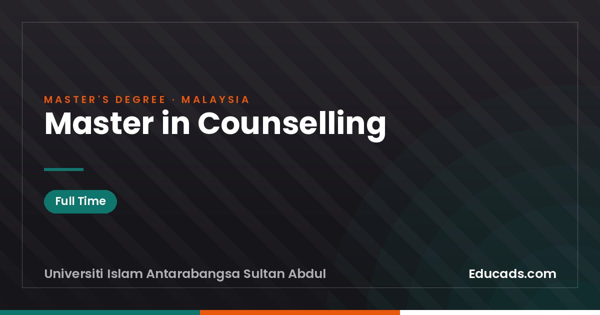 Master in Counselling