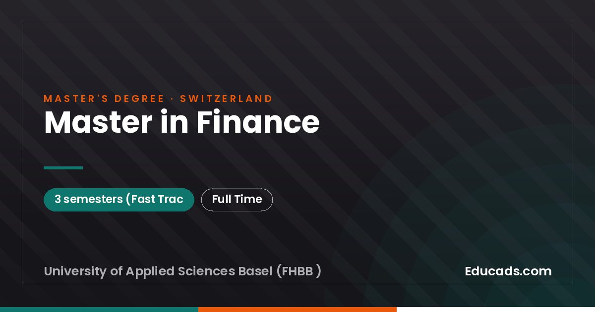 Master in Finance