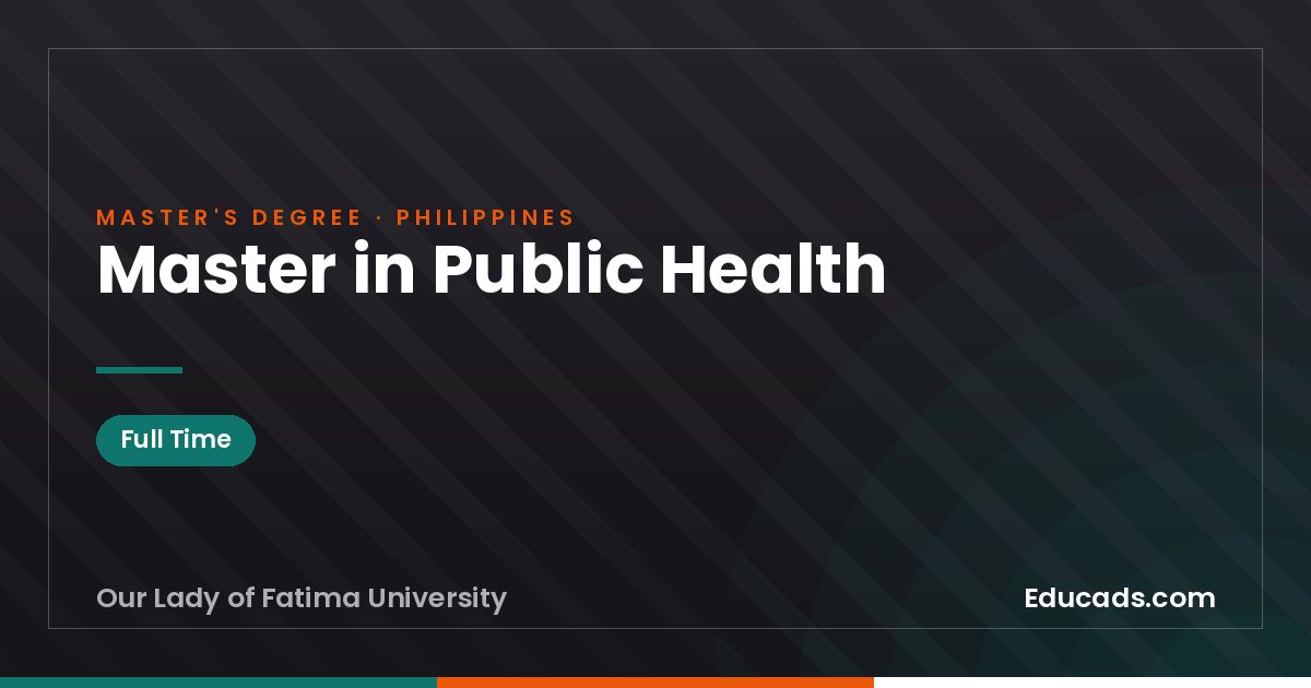 Master in Public Health