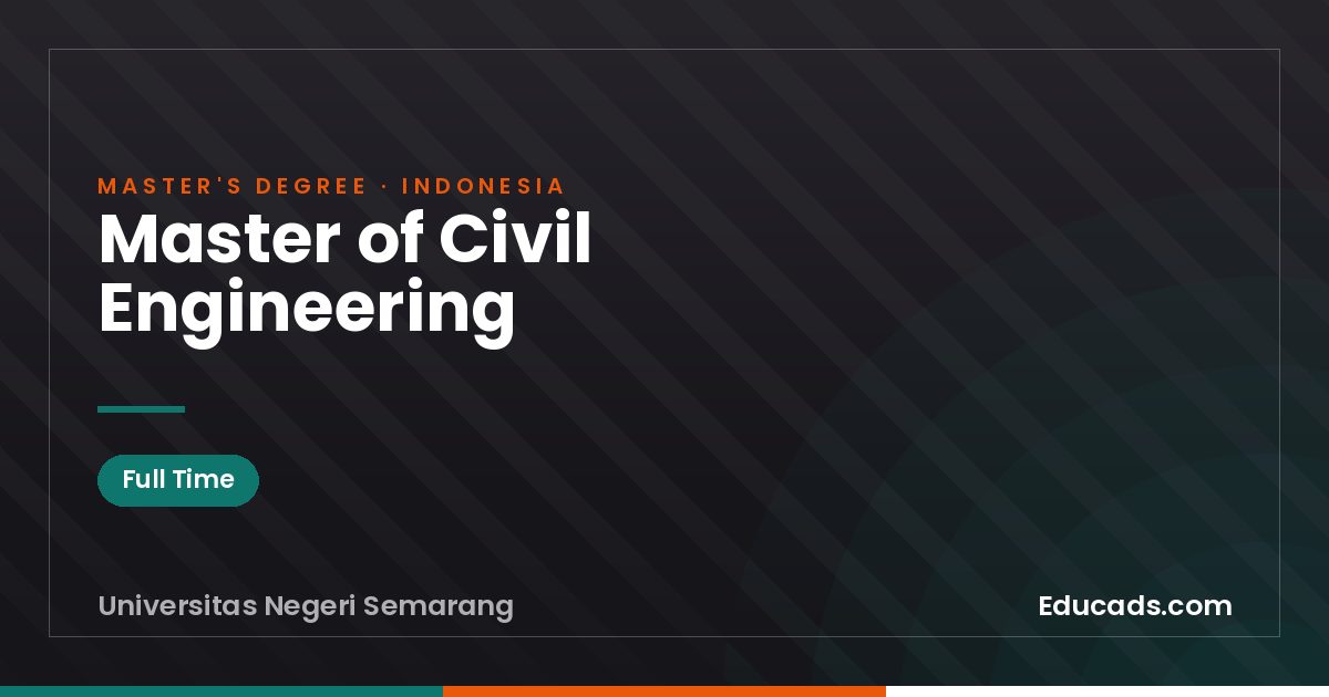 Master of Civil Engineering
