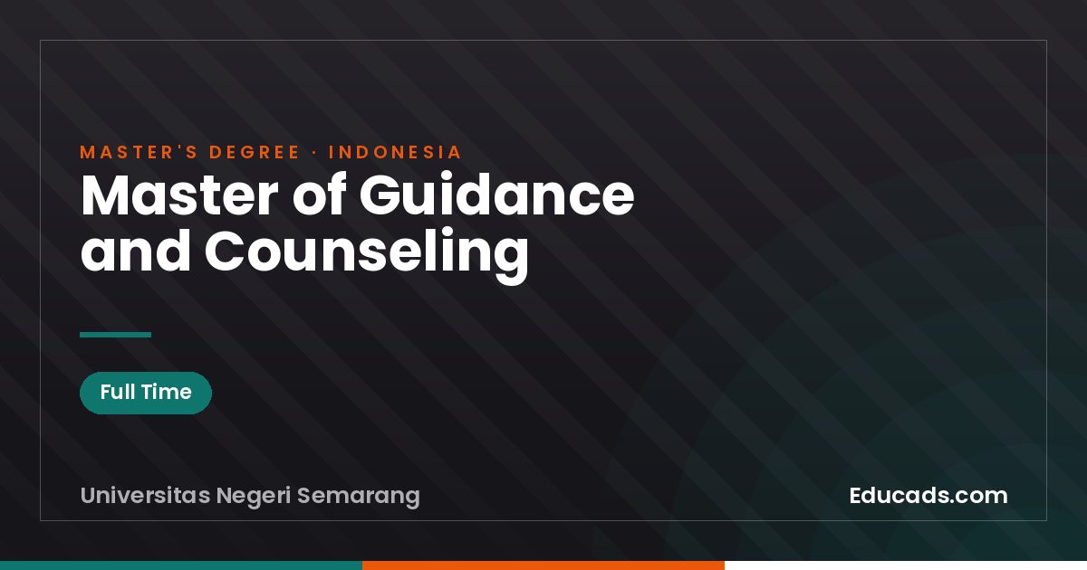Master of Guidance and Counseling