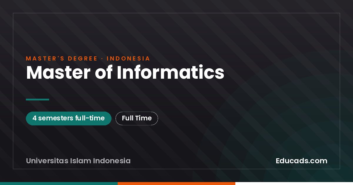 Master of Informatics