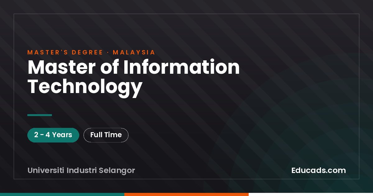Master of Information Technology