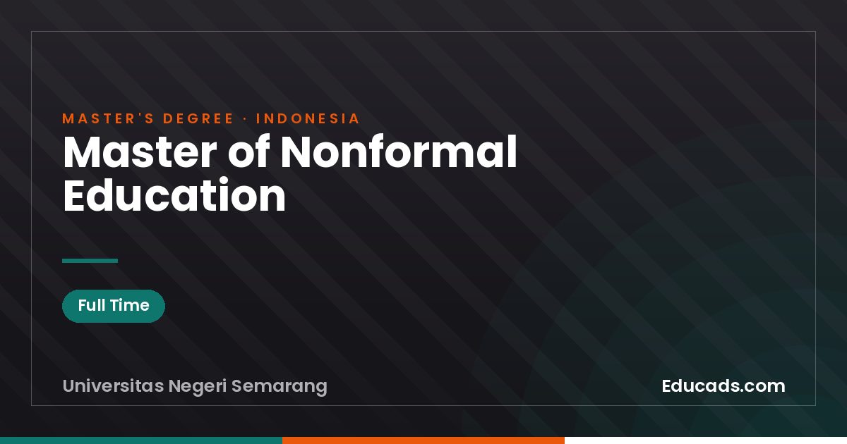 Master of Nonformal Education