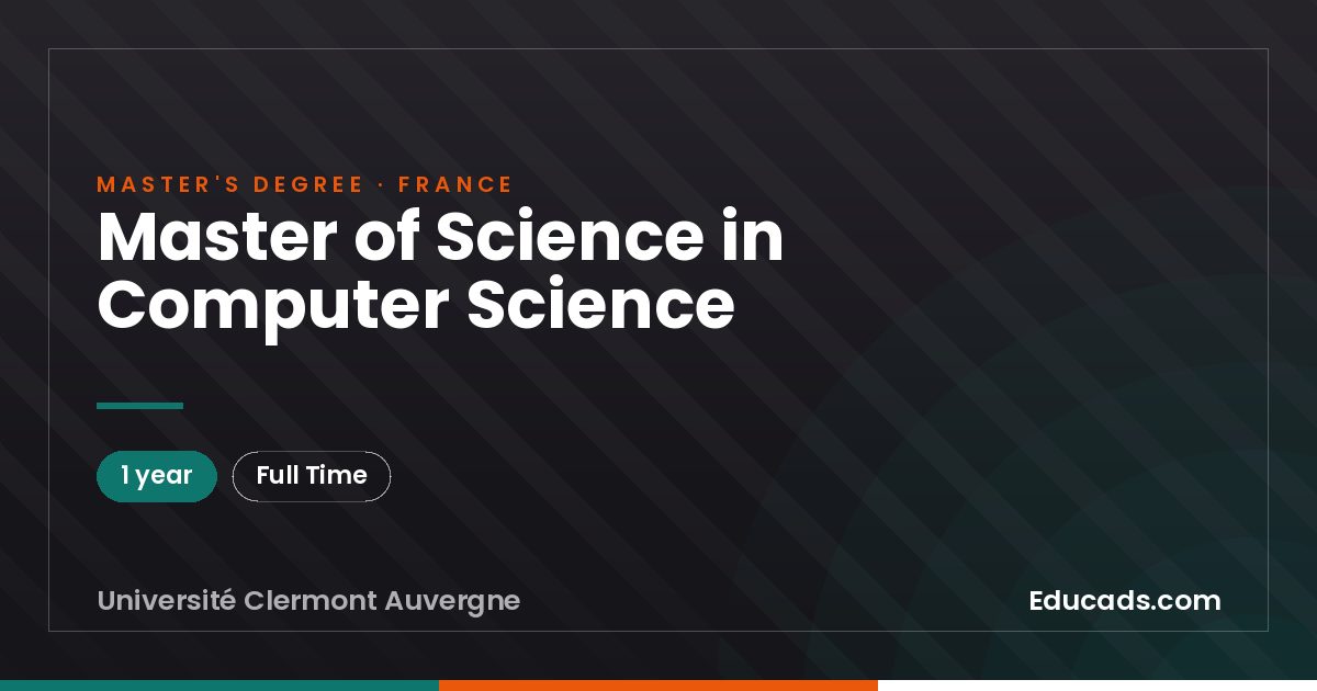 Master of Science in Computer Science