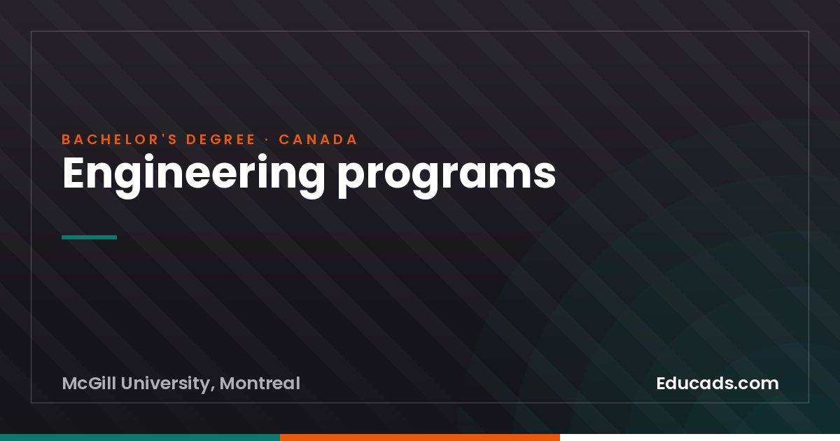 Engineering programs